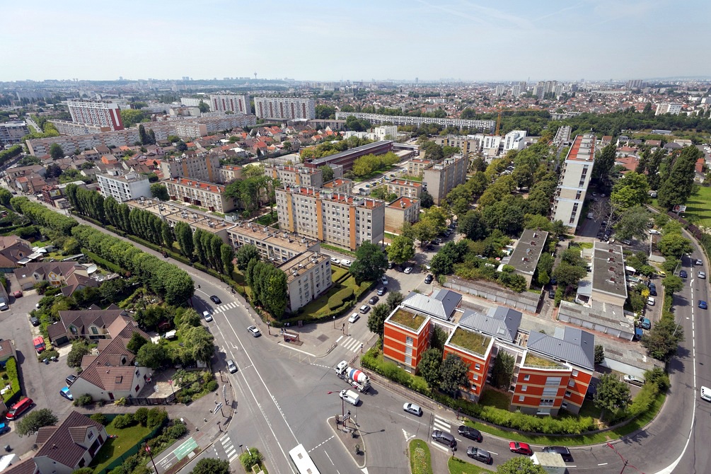 Photo aérienne en Seine Saint Denis